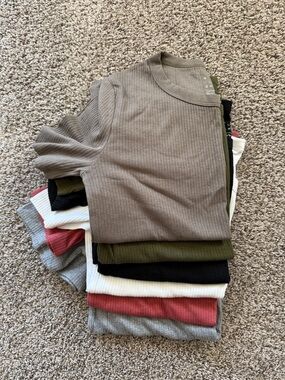 a new day Ribbed Short Sleeve Tee bundle